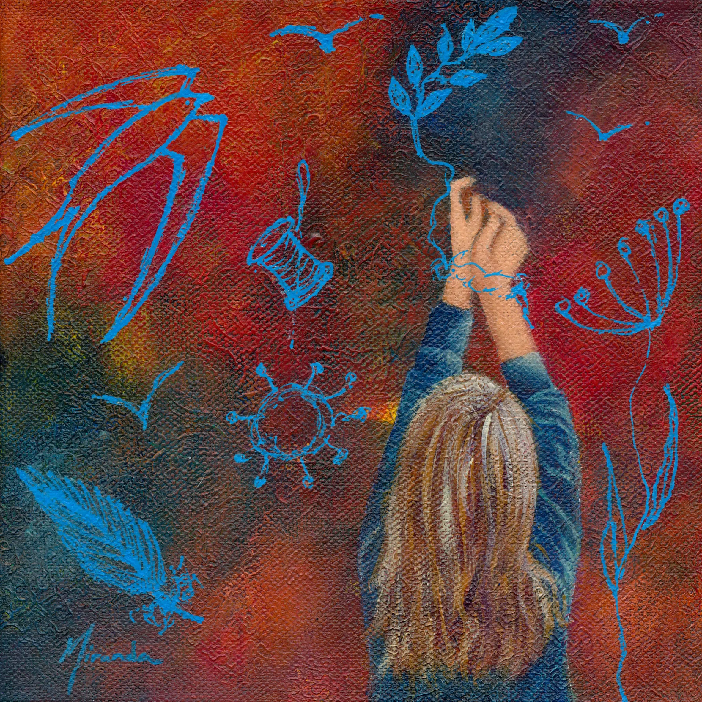 Coro(na)tion 3 - mixed media artwork