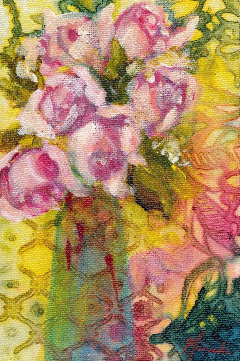 Mini 3 - mixed media artwork